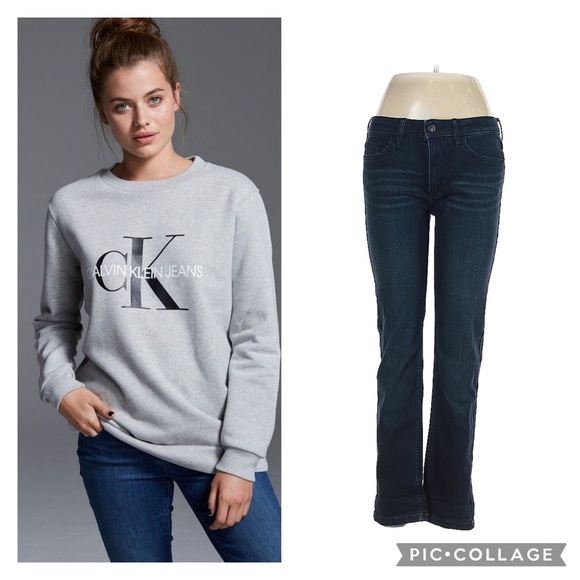 OFFERS WELCOME Calvin Klein Bootcut jeans inkwell dark wash - Picture 2 of 9